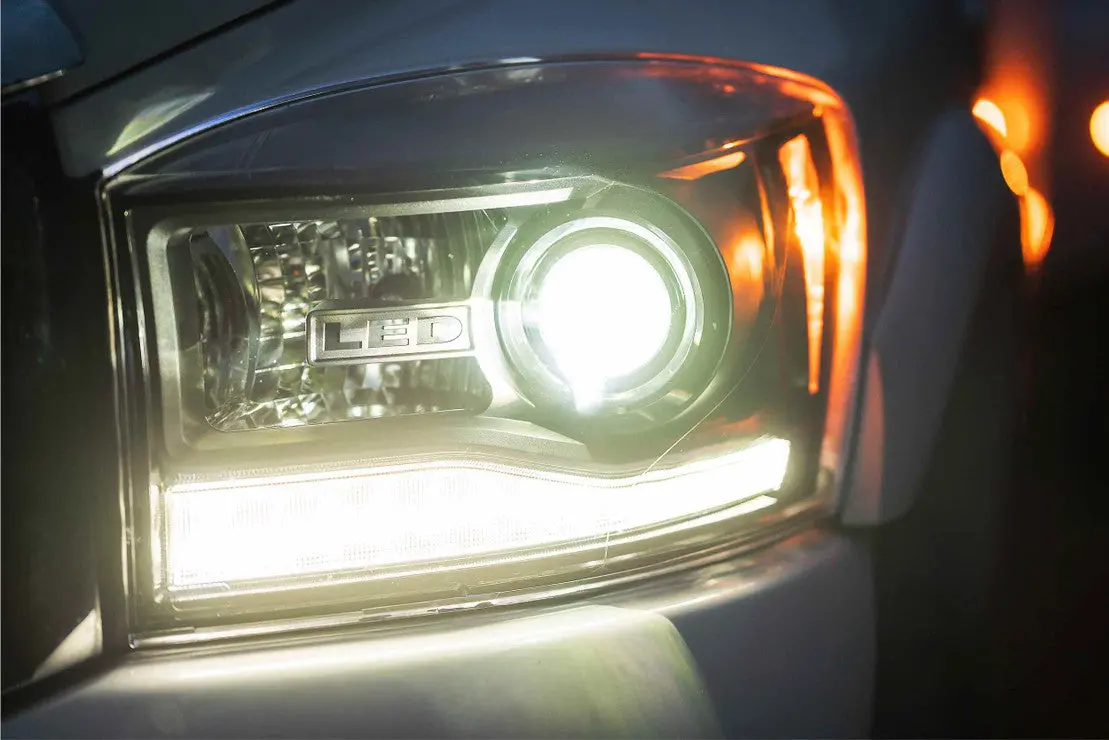 2006-2008 Dodge Ram Xb Hybrid Led Headlights 3