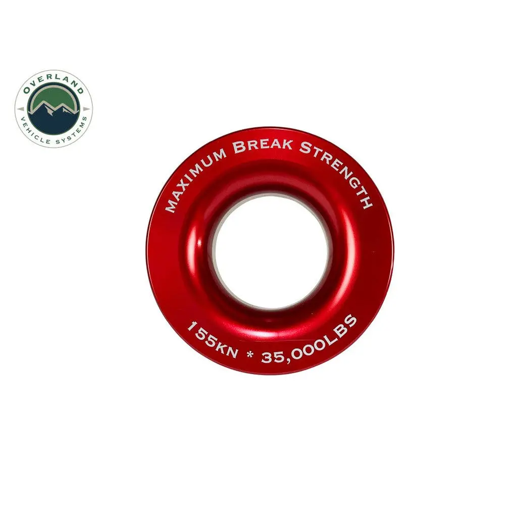 Recovery Ring 2.5" 10,000 Lb. Red With Storage Bag 1