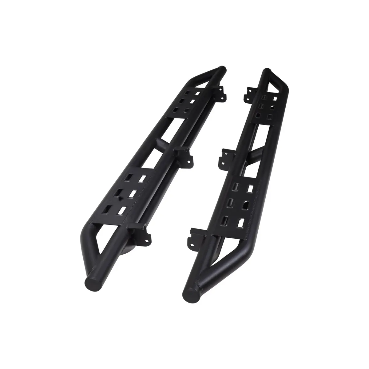 Rocker Protection Round Tube Steps (2 Door) 1