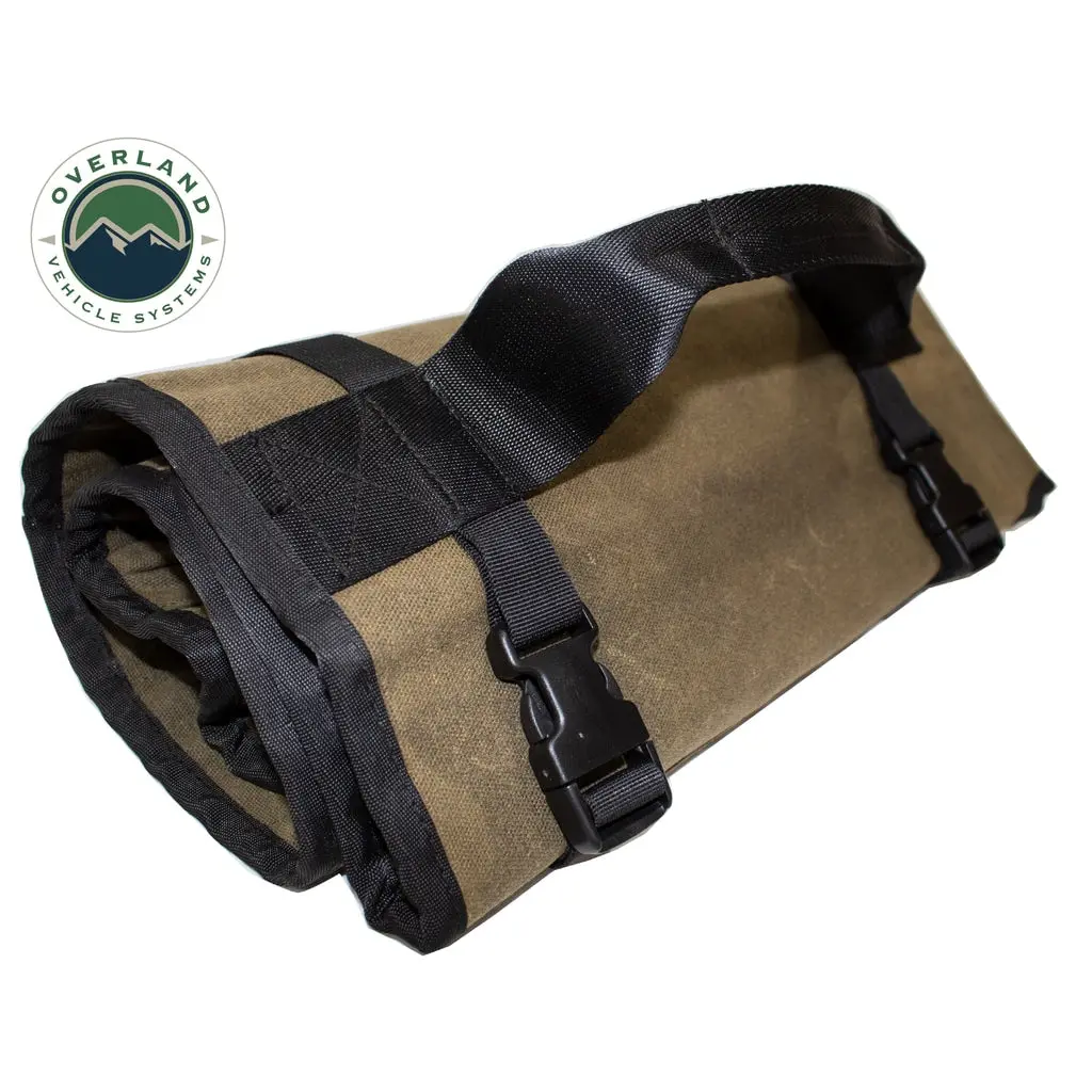 Rolled Bag General Tools With Handle And Straps Brown 16 Lb Waxed Canvas Canyon Bag 1