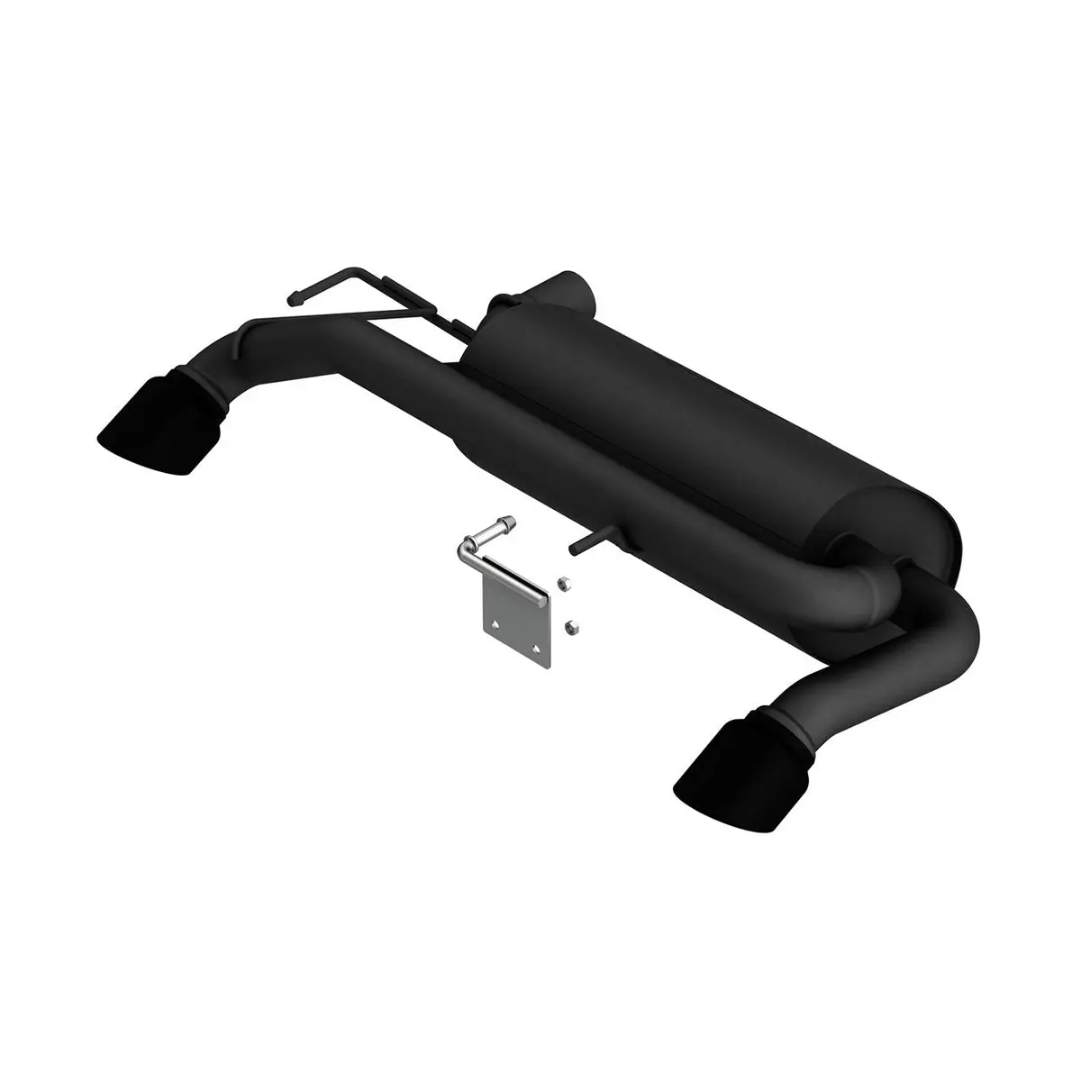 S-Type Axle Back Exhaust System With Black Tips (2.7L Engine) 1