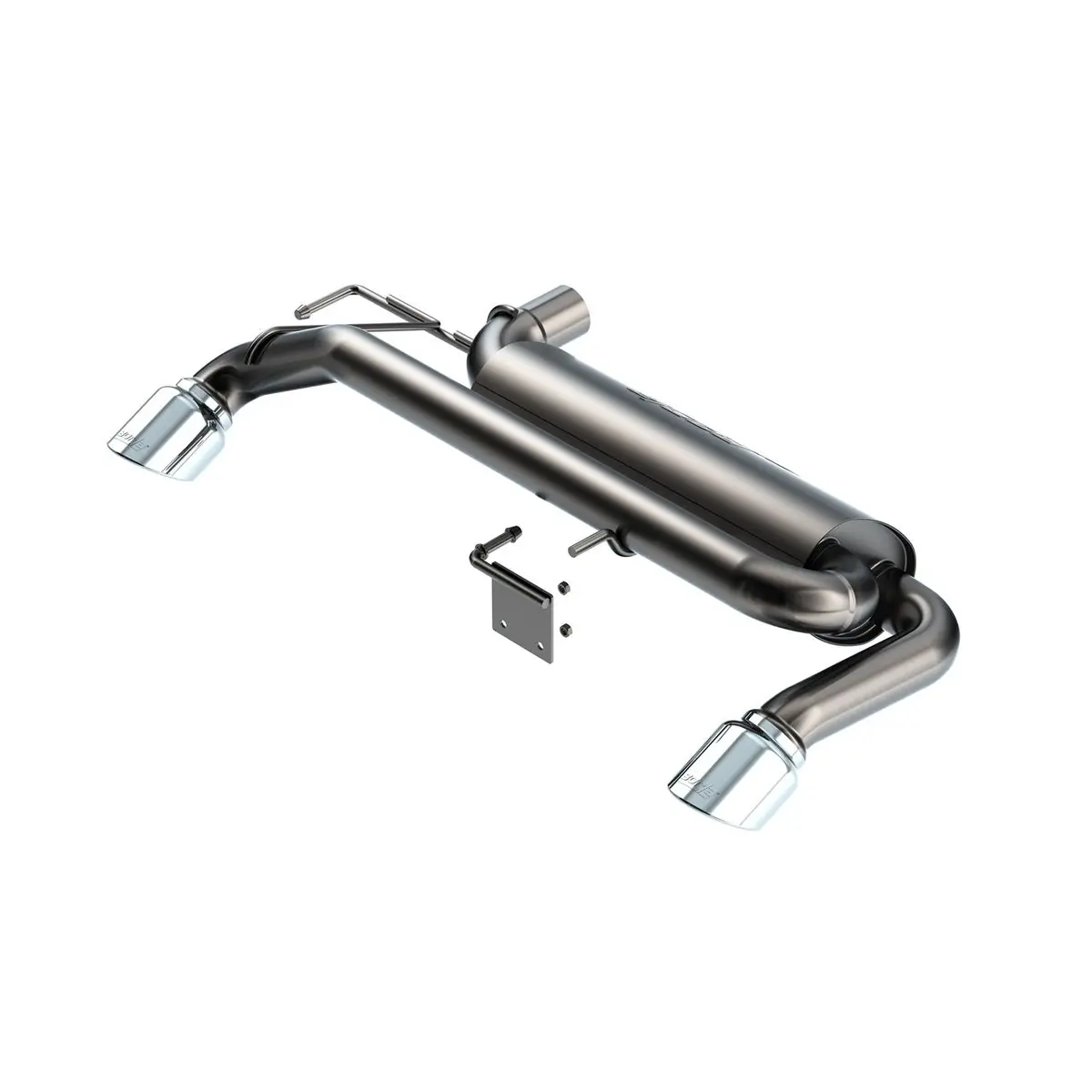 S-Type Axle Back Exhaust System With Stainless Tips (2.3L Engine) 1