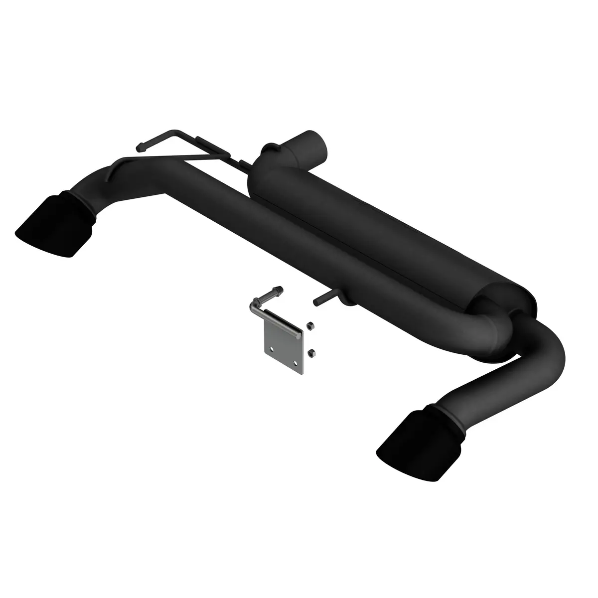 S-Type Cat Back Exhaust System With Black Tips (2.3L Engine) 1