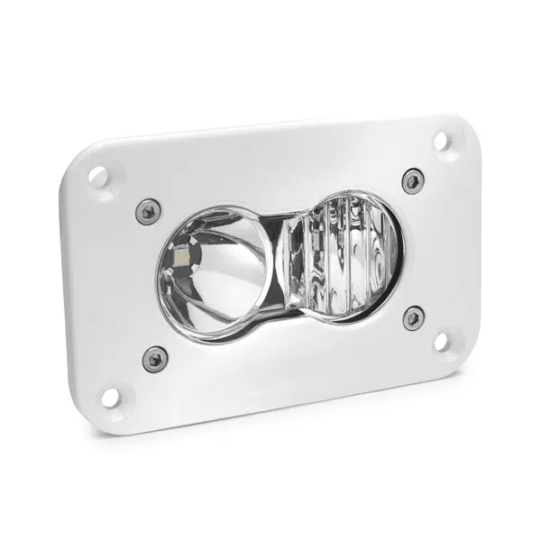 S2 Pro White Flush Mount Led Auxiliary Light Pod 1