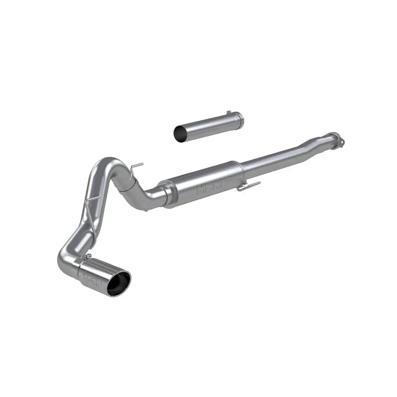 Mbrp 2021+ Ford F150 2.7L/3.5L/5.0L 4In Aluminized Steel Cat-Back - Race Version - S5209al 1