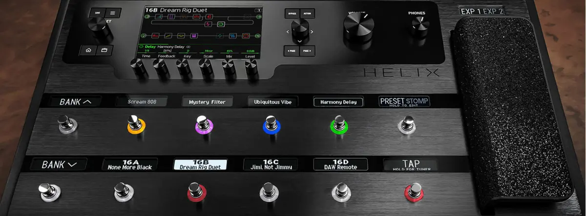 Line 6 Helix Floor Multi-Effects Guitar Processor 2