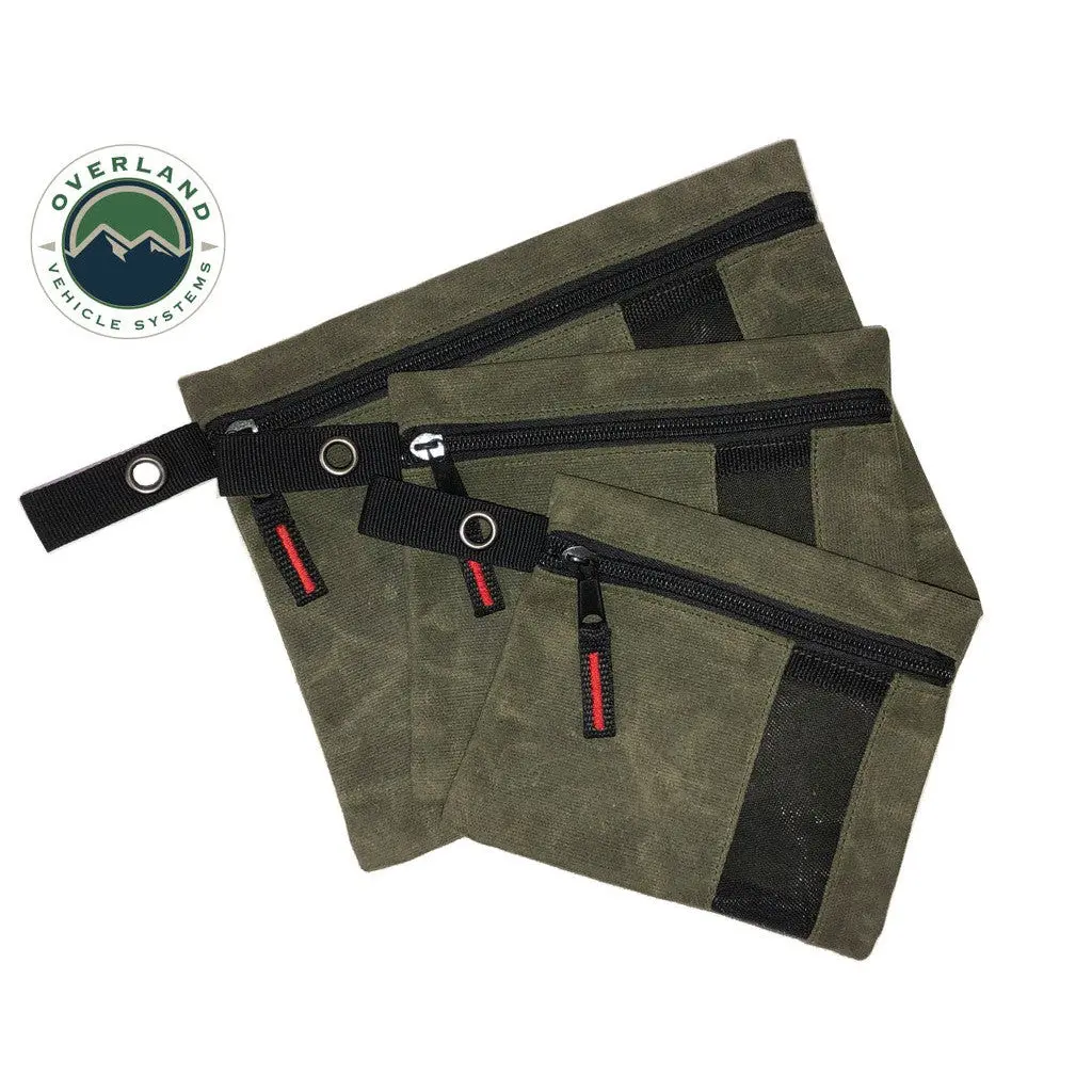 Small Bag Set Of 3 #12 Waxed Canvas 1