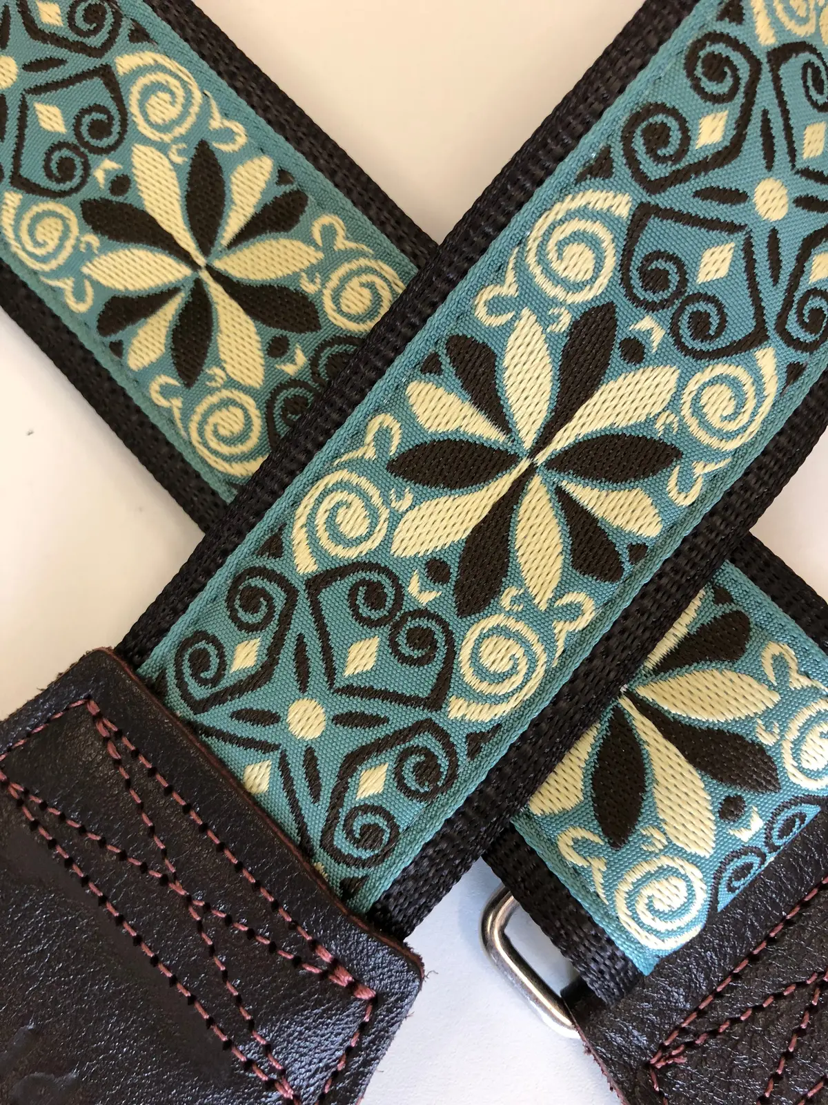 Souldier Straps Dresden Star Seafoam 1.5" 1
