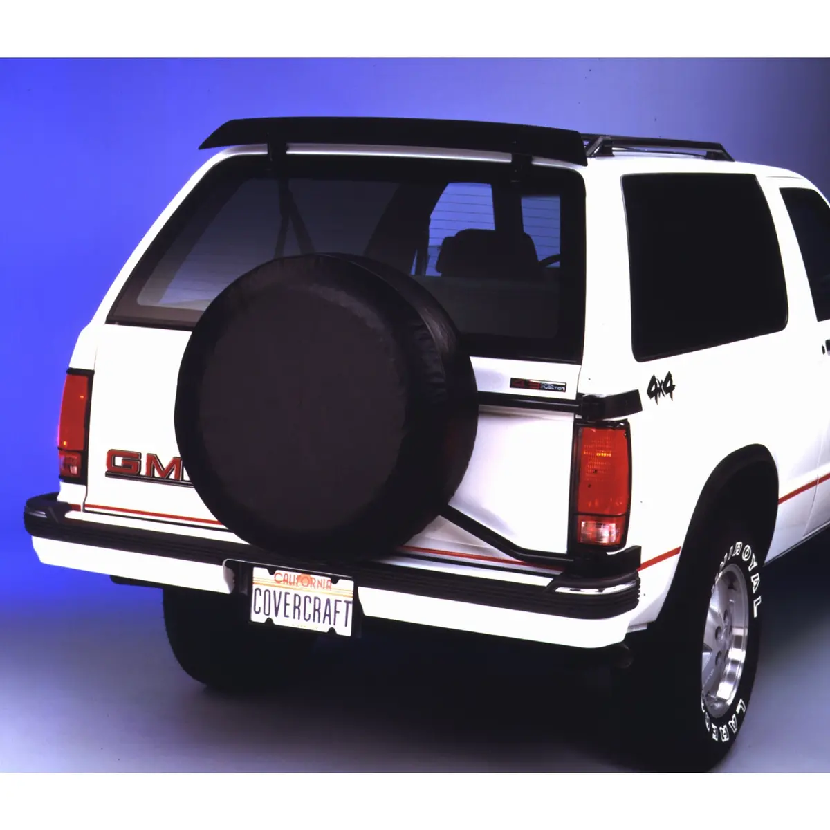 Spare Tire Cover - Vinyl Black 1