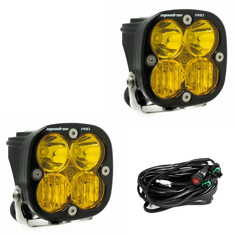 Squadron Pro Black Led Auxiliary Light Pod Pair 1