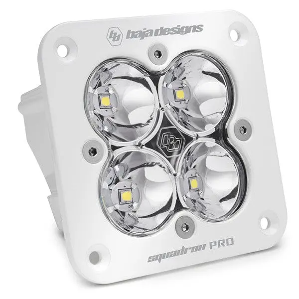 Squadron Pro White Flush Mount Led Auxiliary Light Pod 1