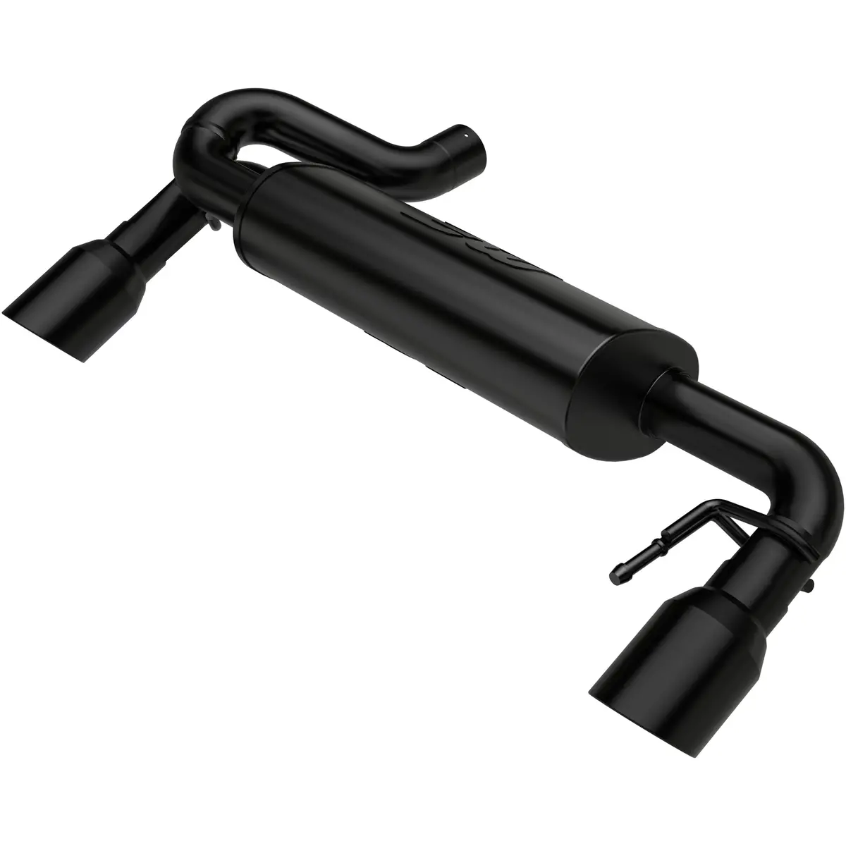 Street Series Axle Back Performance Exhaust System - Black (2.7L Engine) 1