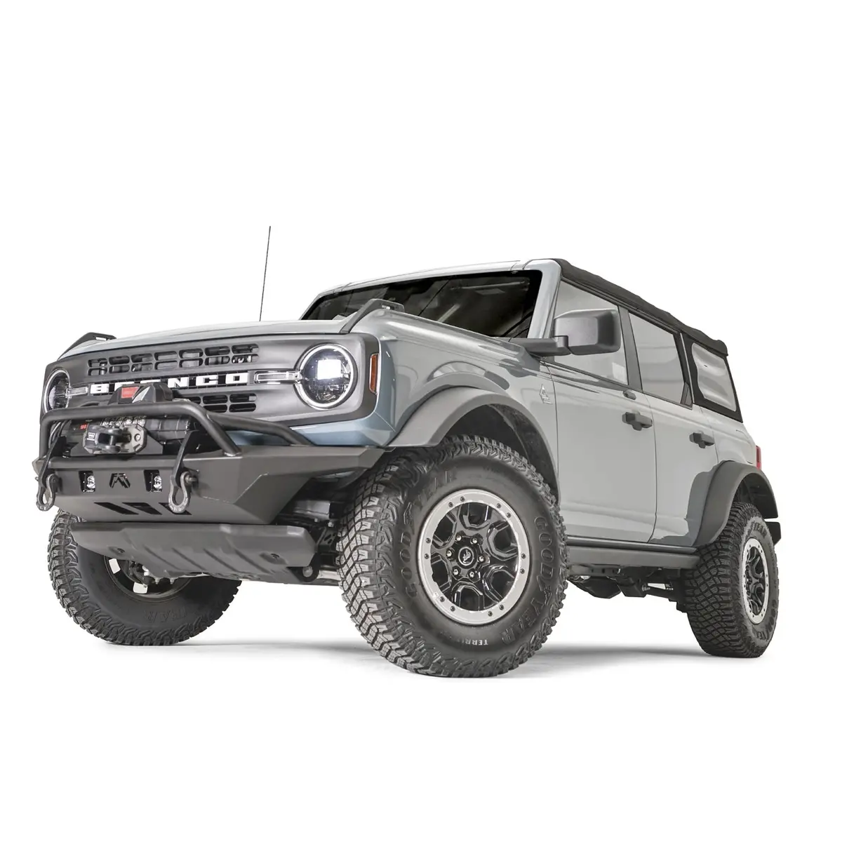 Stubby Front Bumper With Pre-Runner Guard 2