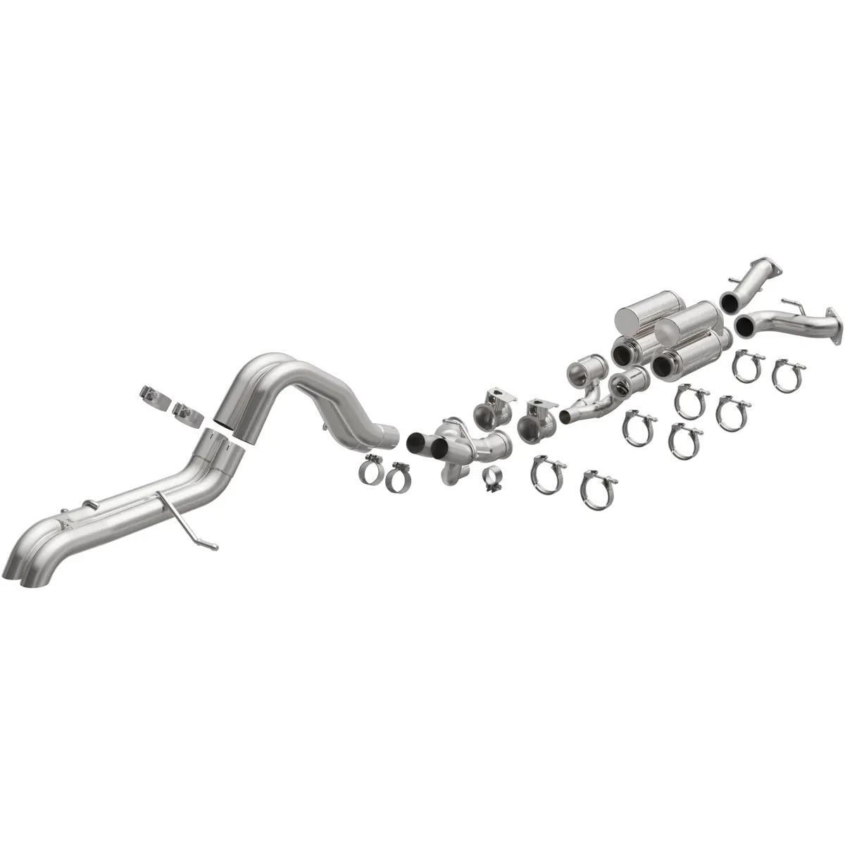 System Overland Cat-Back 22-23 Ford Bronco Raptor 3.0L 1