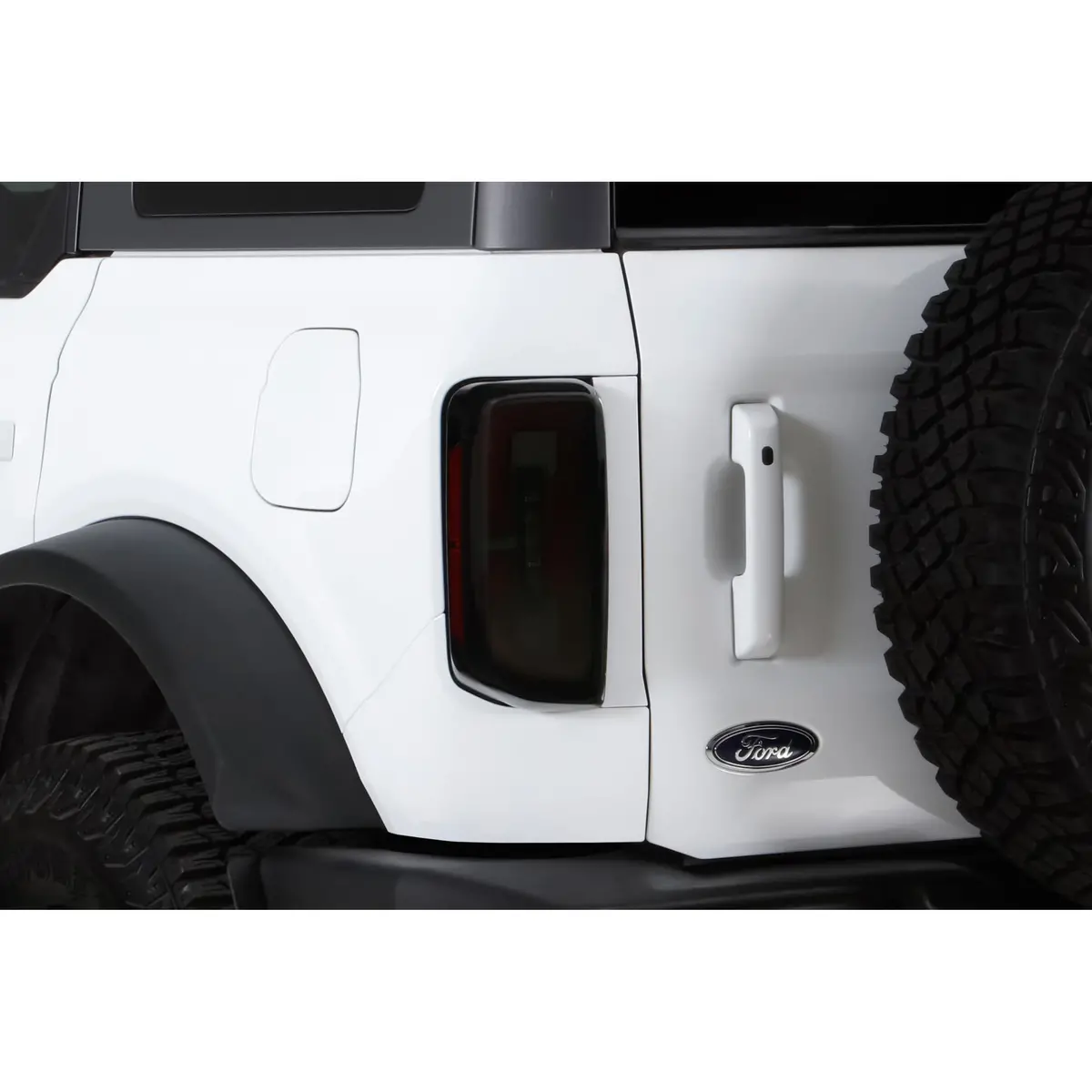 Taillight Cover Black Out Kit (Vehicles With Led Option), 5 Piece, Smoke 1