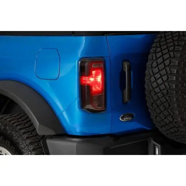 Taillight Cover Black Out Kit (Vehicles Without Led Option), 3 Piece, Carbon Fiber Look 1