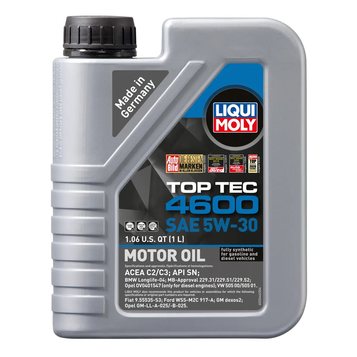 Top Tec 4600 Sae 5W-30 Motor Oil 1