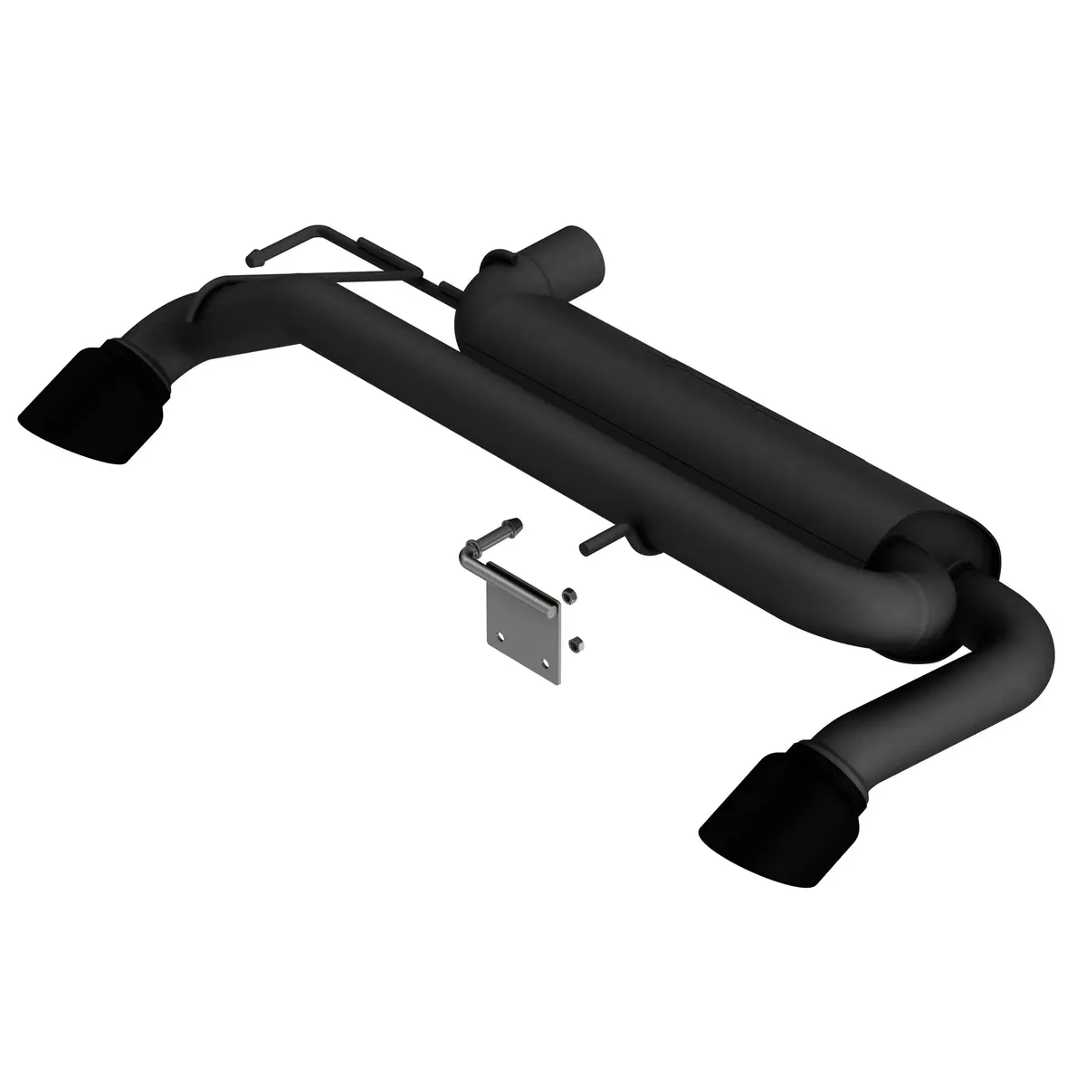 Touring Axle Back Exhaust System With Black Tips (2.3L Engine) 1