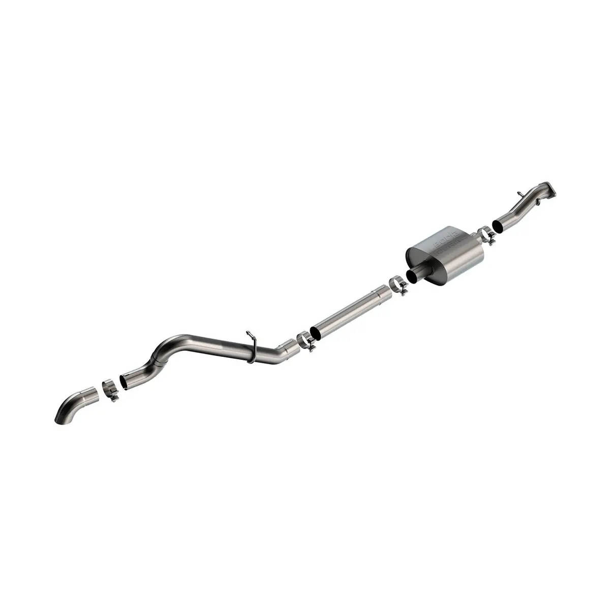 Touring Climber Cat Back Exhaust System With Stainless Tip (2.3L Engine) 1