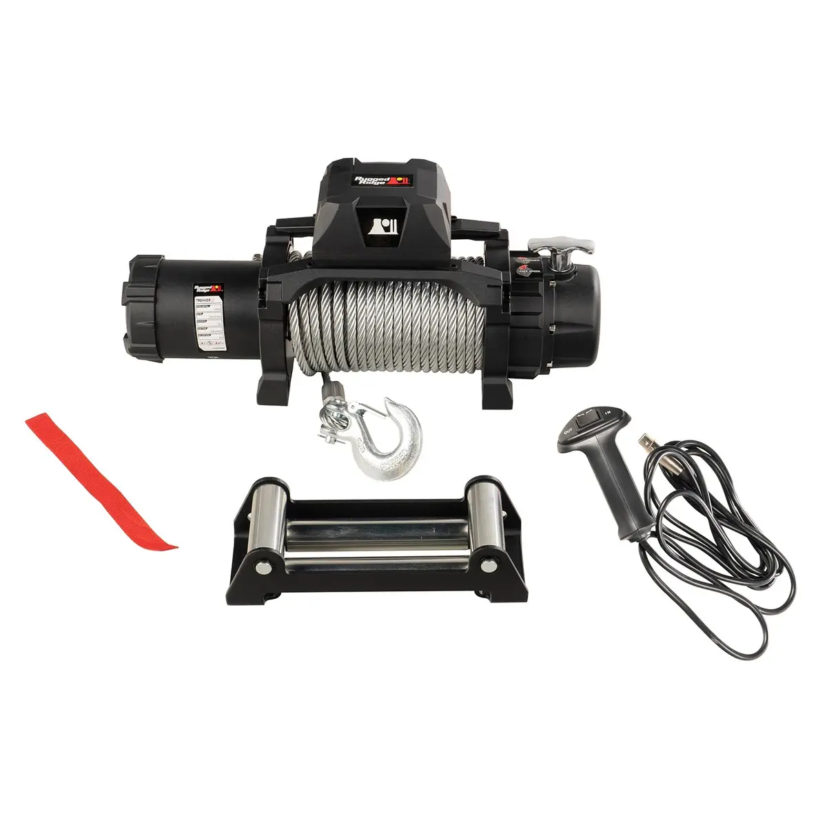 Trekker C12.5 Winch, 12500Lb Cable Wired 1