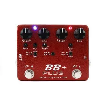 Xotic Bb+ Plus Overdrive / Boost Pedal 1