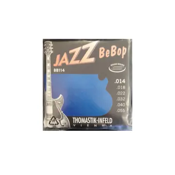 Thomastik-Infeld Bb114 Jazz Guitar Strings: Jazz Bebop Series 6 String Set 1