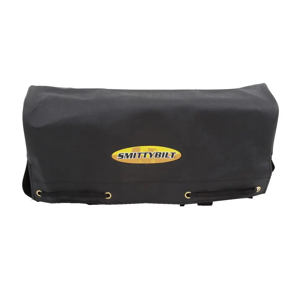 Winch Cover - Smittybilt Logo - Black 1