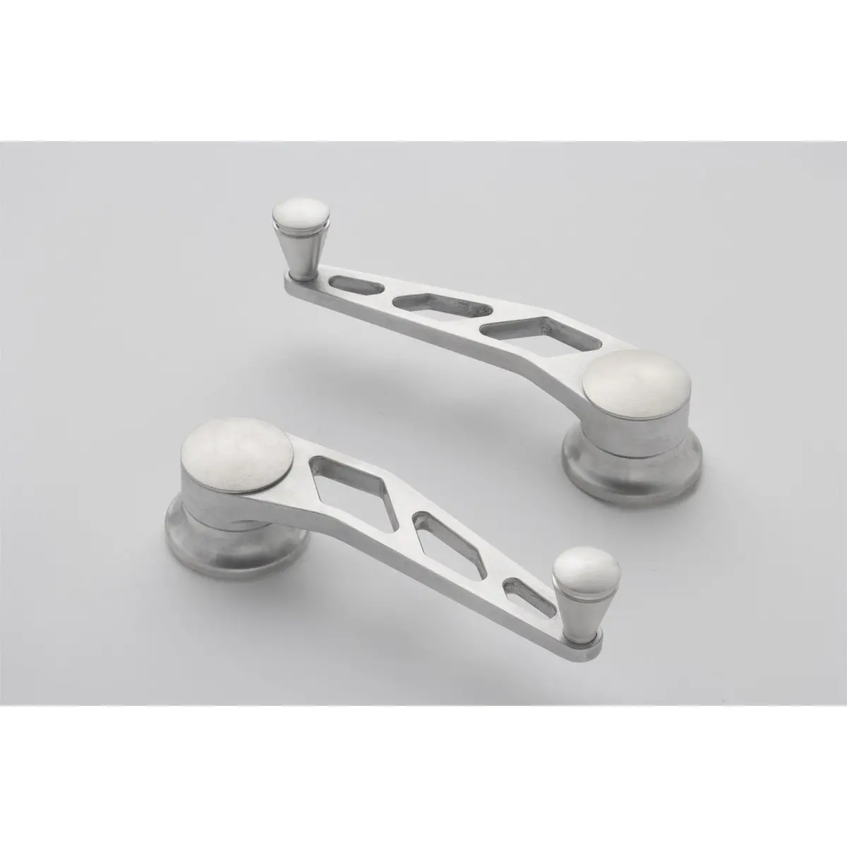 Window Crank Brushed Billet Aluminum 1
