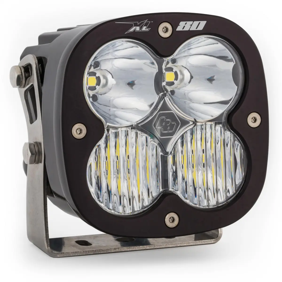 Xl80 Driving/Combo Led Auxiliary Light Pod - Clear 1