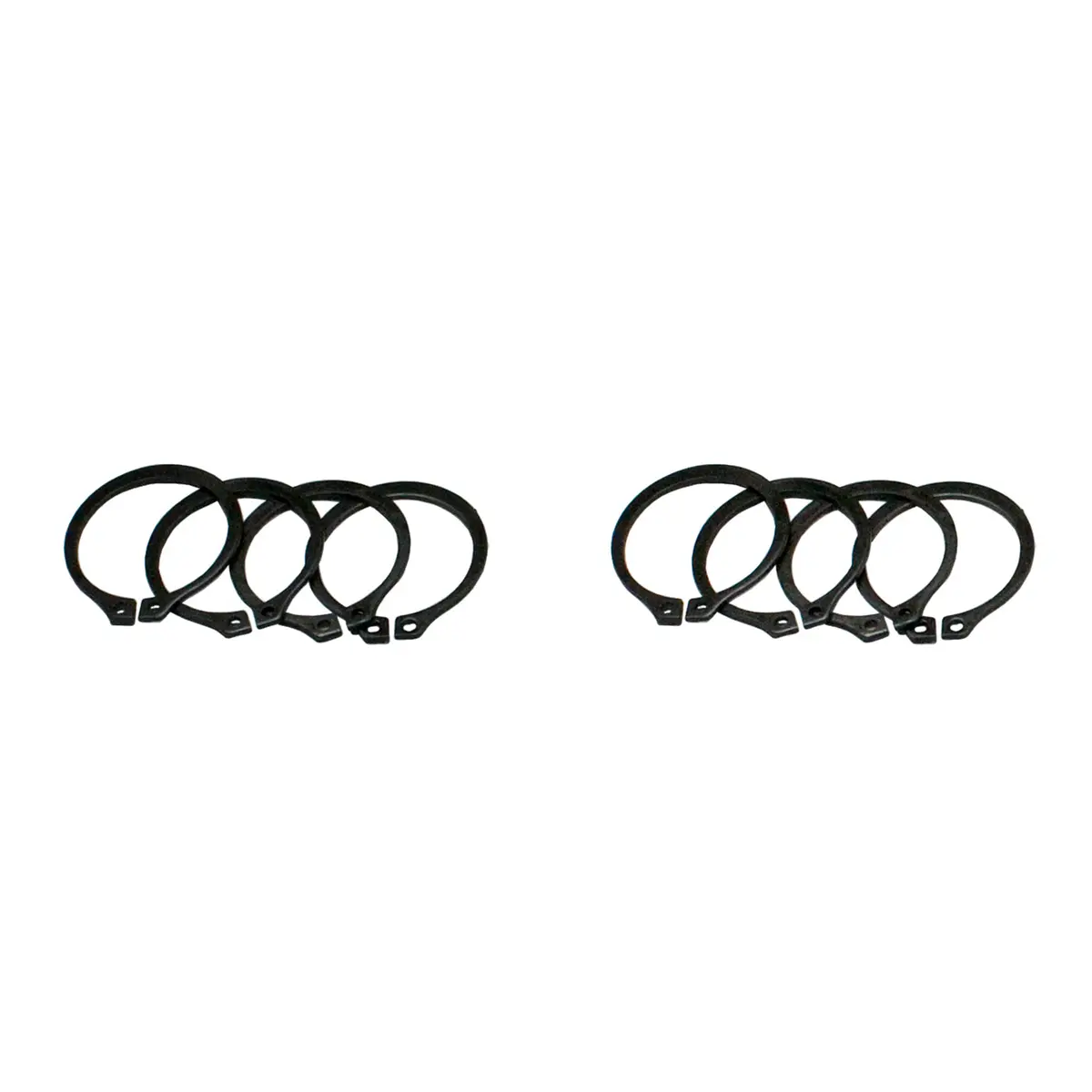 Yukon Gear (4) Full Circle Snap Rings / Fit 297X U-Joint W/ Aftermarket Axle 1
