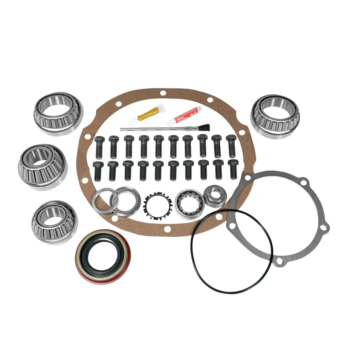 Yukon Master Overhaul Kit For 9" Lm102910 Diff, With Crush Sleeve Eliminator 1
