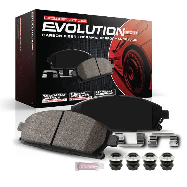 2018-19 Wrangler Jl Power Stop Z23 Evolution Sport Carbon Fiber Infused Ceramic Brake Pads (Rear) 1