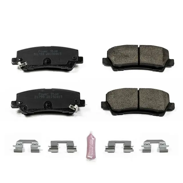 2015-2020 Ford Mustang Gt And Gt Premium Models With 4-Piston (Front) Calipers - Rear Pads 2