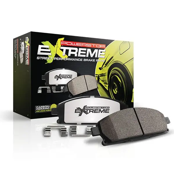 2014-2019 Chevy Corvette 6.2L Rear Powerstop Brake Pads Z26-1718 With Standard Jl9 Brakes 2