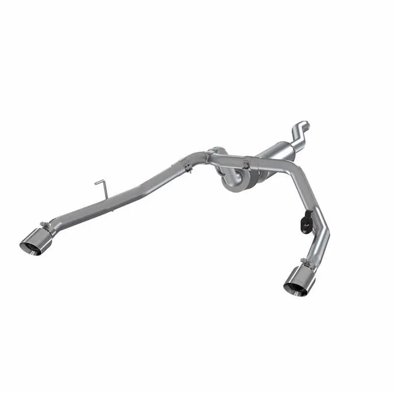 Mbrp 2020 Jeep Gladiator 3.6L 2.5In Dual Rear Exit Cat Back Exhaust 304 2