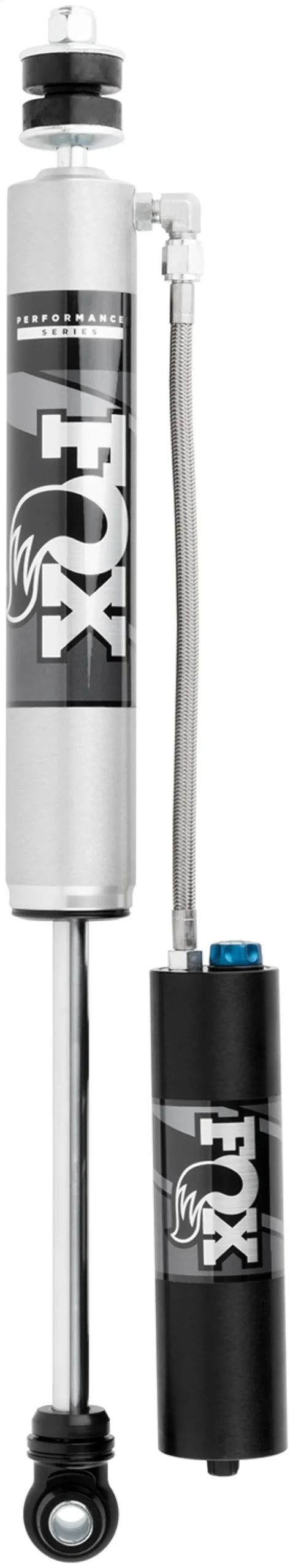 Fox 17-19 Ford F250/F350 2.0 Performance Series Remote Reservoir Adj. Front Shocks 0-1.5In Lift 2