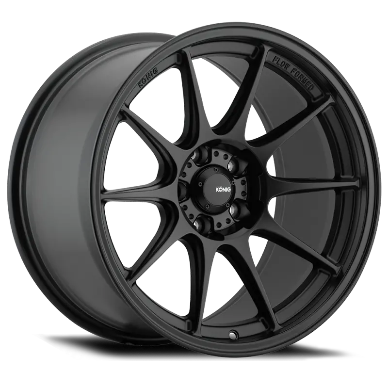 Konig Dekagram 17X9 5X114.3 Et40 Semi-Matte Black 1
