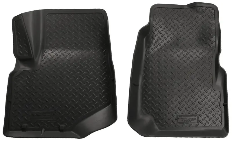 Husky Liners 02-08 Gm Trailblazer/Bravada/Envoy/05-08 Saab 9-7X Classic Style Black Floor Liners 1