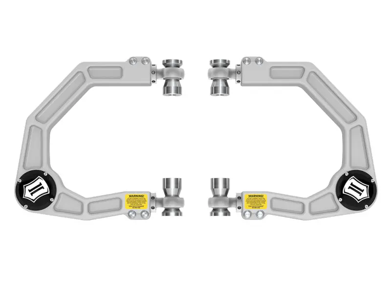 Icon 2021+ Ford Bronco Billet Upper Control Arm Delta Joint Kit 1