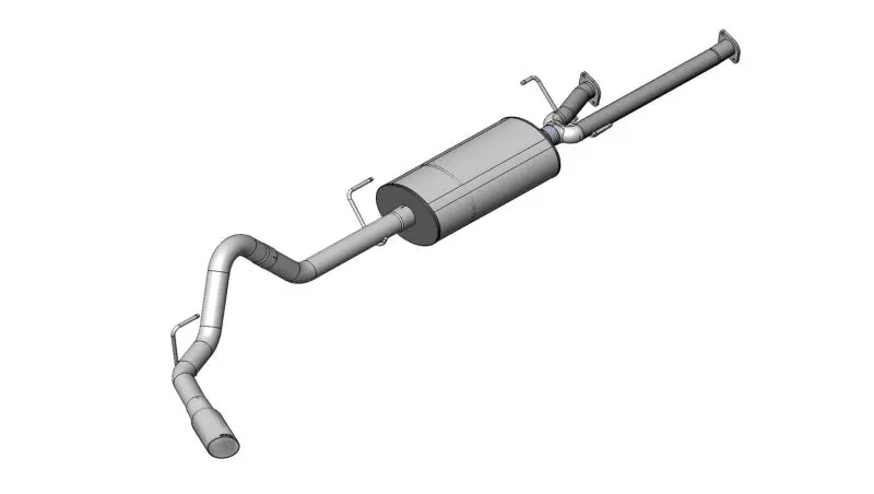 Corsa/Db 11-21 Toyota Tundra Double Cab/Crew Max 5.7L V8 Polished Sport Cat-Back Exhaust 1