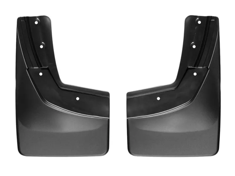 Weathertech 14+ Chevrolet Silverado No Drill Mudflaps - Black 2