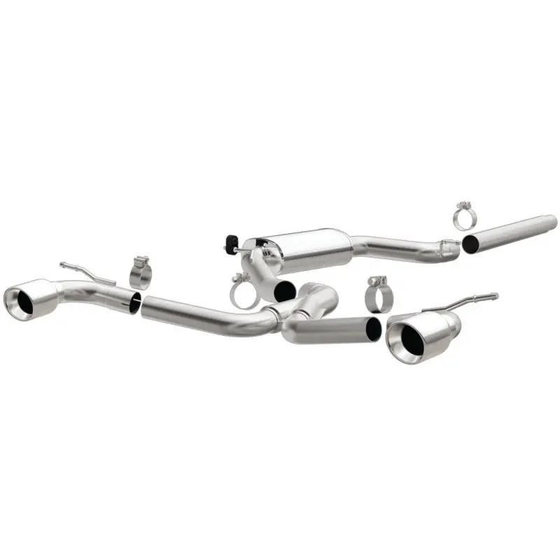 Magnaflow Sys C/B Dual Split Rear Exit 4In Polished Tips 2015 Vw Gti 2.0L Turbo 2