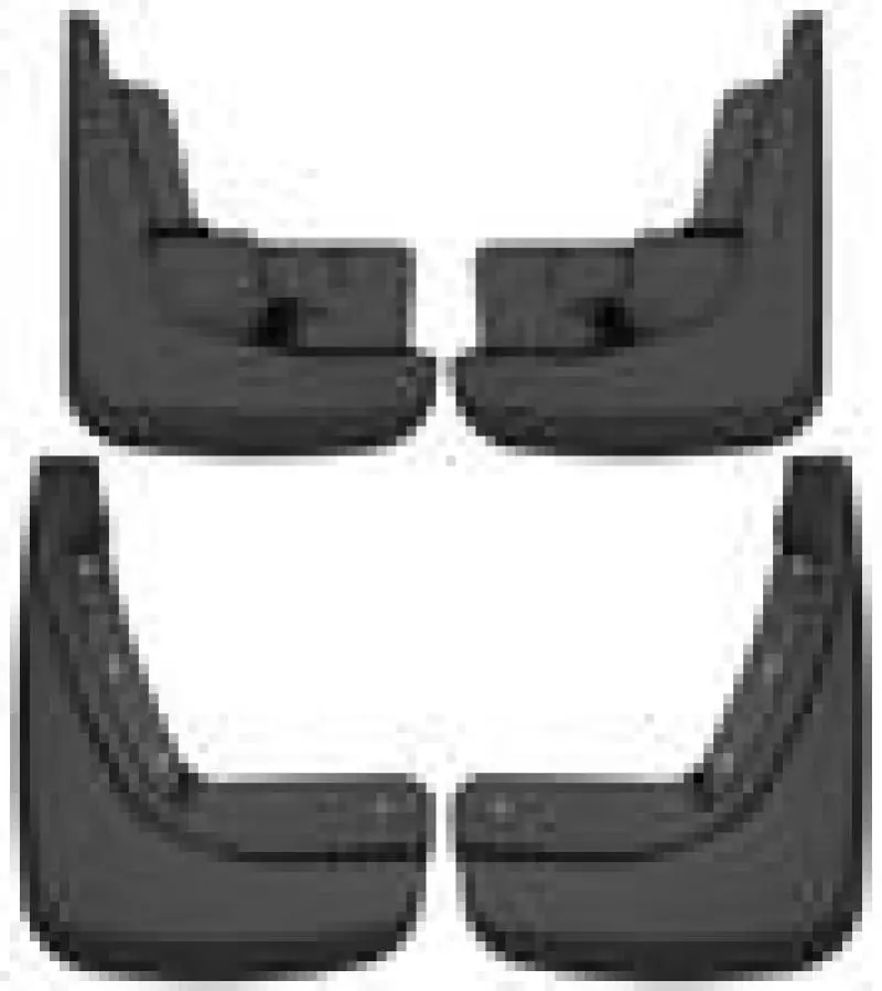 Husky Liners 20-21 Ford Explorer Front And Rear Mud Guard Set - Black 1