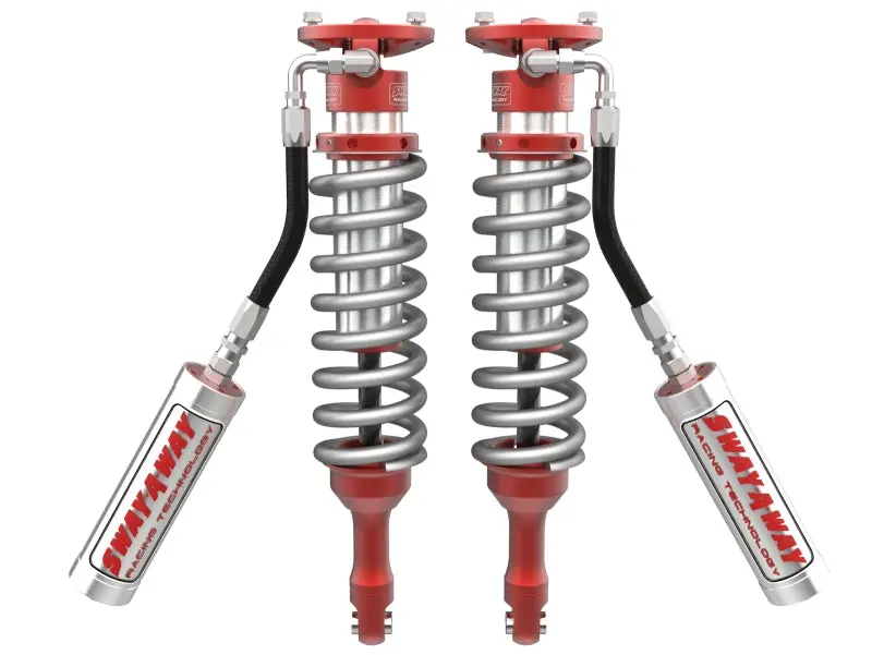 Afe 05-22 Toyota Tacoma / 03-09 4Runner V6 4L Sway-A-Way 2.5 Front Coilover Kit W/ Remote Reservoirs 1