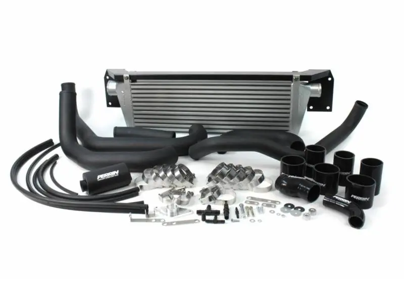 Perrin 08-14 Subaru Wrx Front Mount Intercooler Boost Tubes + Hardware - Black Tubes 2