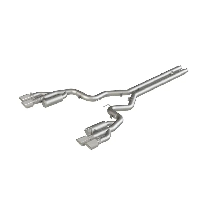 Mbrp 18-19 Ford Mustang Gt 5.0 3In Cat Back Quad Tip Race Version - T304 1