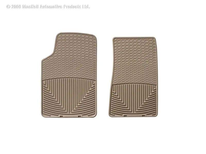 Weathertech 03-10 Cadillac Cts Front Rubber Mats - Tan 2