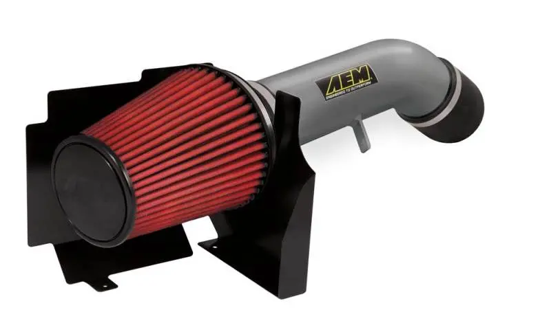 Aem 99-06 Chevy/Gmc 5.3/6.0L Silver Brute Force Intake 1