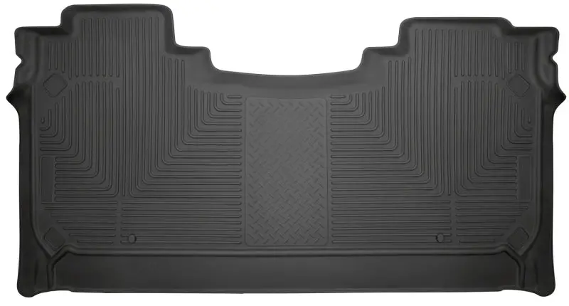 Husky Liners 2019 Ram 1500 Crew Cab Weatherbeater Black Second Row Floor Liners 1