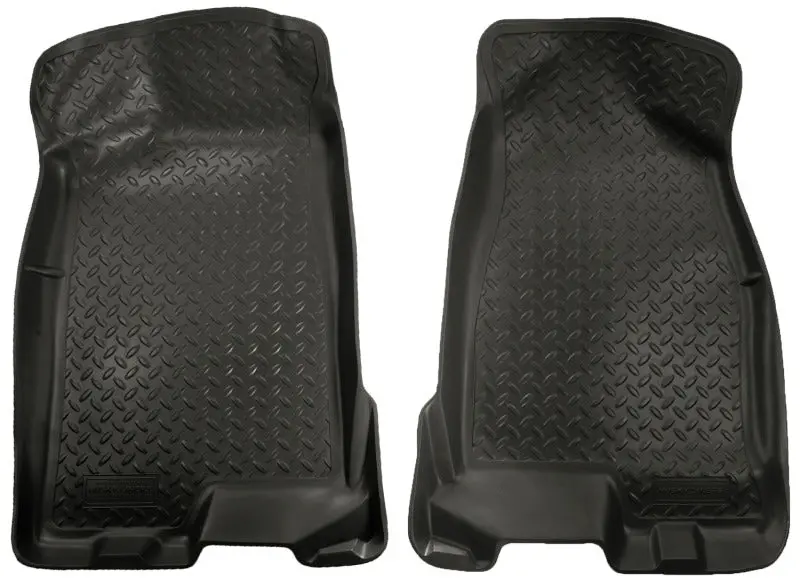 Husky Liners 04-12 Chevy Colorado/Gmc Canyon Crew Cab Classic Style Black Floor Liners 1